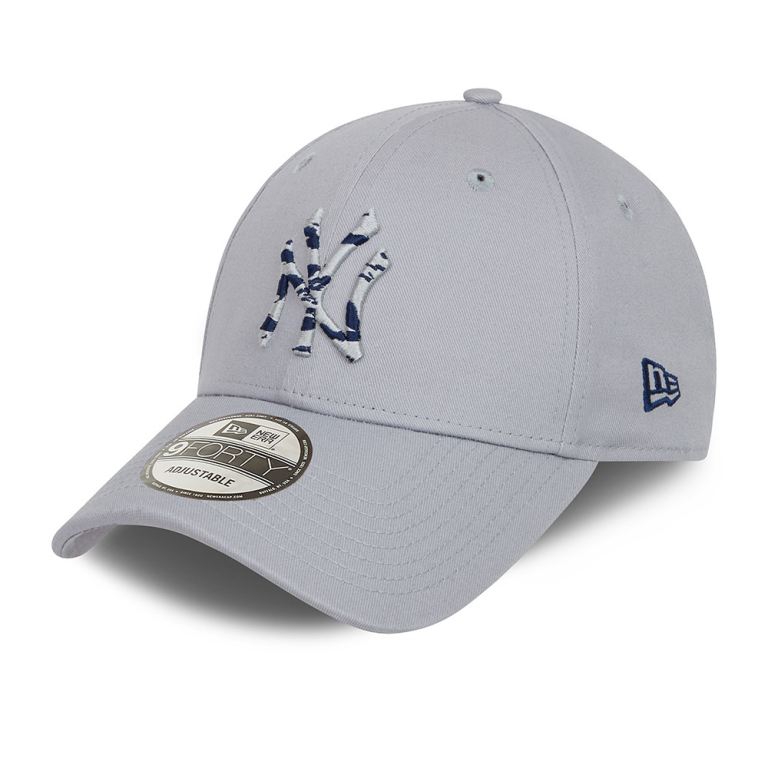 Gorras New Era Mlb Grises - New York Yankees City 9FORTY 68745YWBK